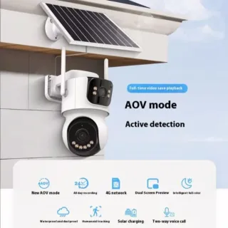 Cámara Solar 4G LTE Exterior Vigilancia 24/7
