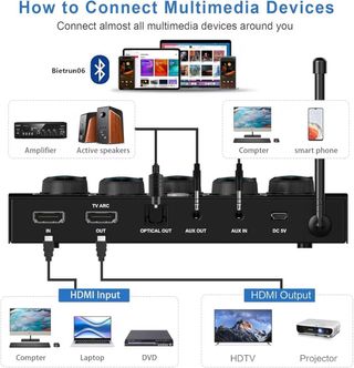 DIGITNOW! Micrófonos Karaoke Inalámbricos UHF