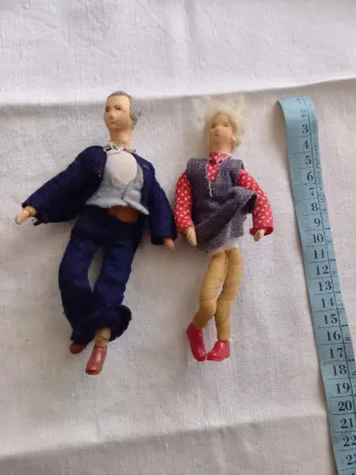 Bambole vintage uomo e donna