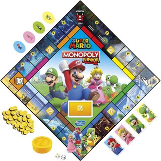 - Hasbro Juego de mesa Monopoly Junior Super Mar