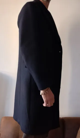 Abrigo azul marino