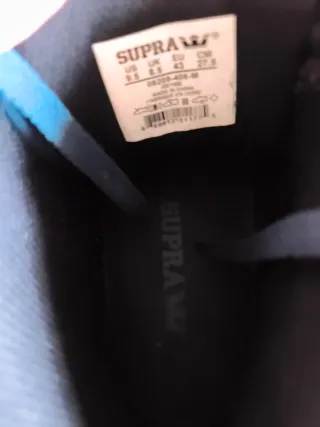 Zapatillas Supra Vaider Talla 43