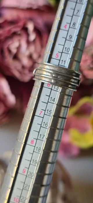 Anillo Sello Plata y Onix Antiguo