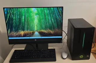 PC Desktop HP Pavilion Gaming Nero