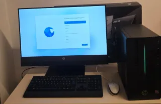 PC Desktop HP Pavilion Gaming Nero