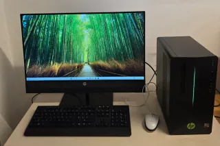 PC Desktop HP Pavilion Gaming Nero