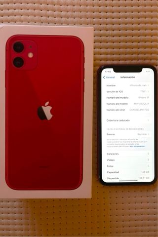 iPhone 11 Rosso 128 GB