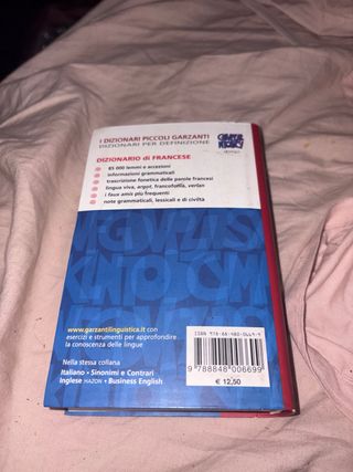 Dizionario francese. Francese-italiano, italian...