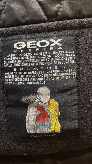 Parka Geox Talla 58 Gris