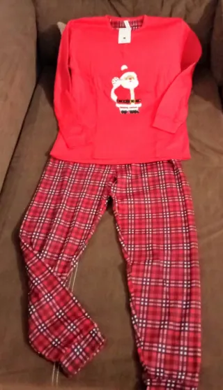 Pijama Navidad Papá Noel Rojo