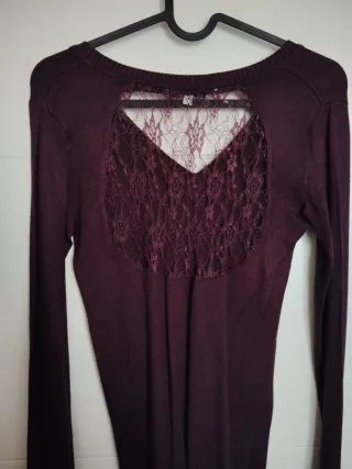 Jersey Clockhouse color vino Talla xs