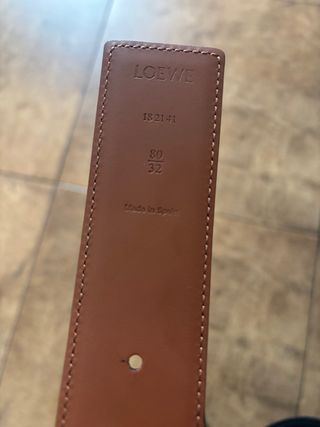 Cinturón Loewe Reversible