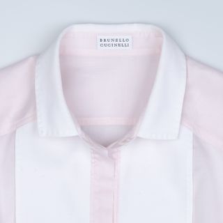 Camicia Brunello Cucinelli 100% Cotone tg S Rosa