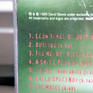 DAVID BOWIE: 1. Outside