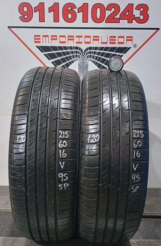 215 60 16 V KUMHO RUEDA AL 90% VIDA UTIL