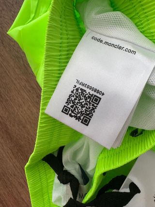 Bañador Moncler Verde Talla M