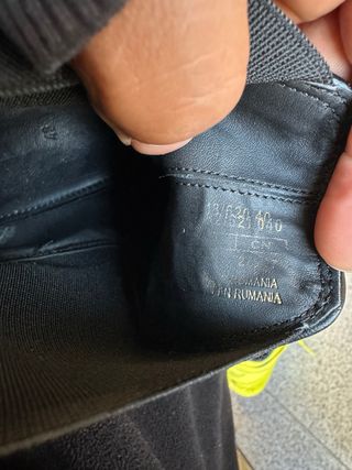 Botas Chelsea Piel Zara Talla 43