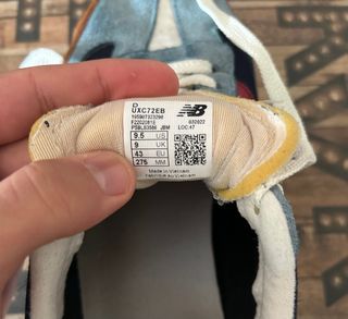 Zapatillas New Balance XC-72 Azul/Rojo