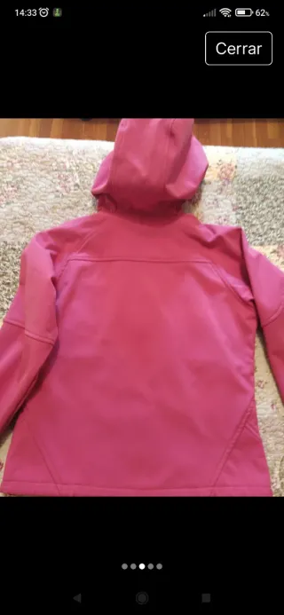 Cortavientos rosa FURCO