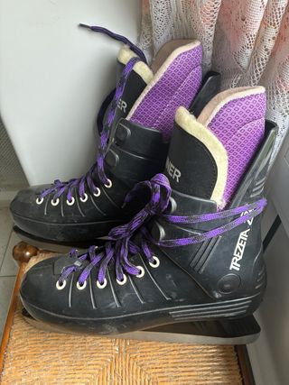 Patines hielo hombre T41 TREZETA