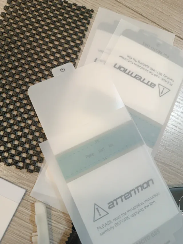 3 Protetores Hidrogel Flexíveis Motorola Moto G85