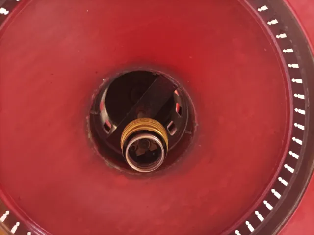 Lámpara colgante vintage metal