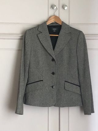 Mexx Chaqueta Gris Mujer