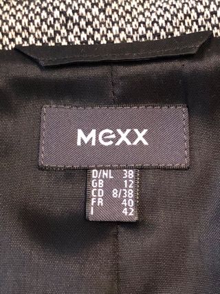 Mexx Chaqueta Gris Mujer