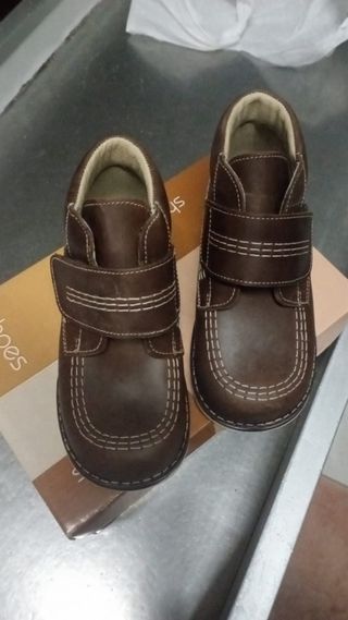 Botín niño marrón talla 25 Repito N25