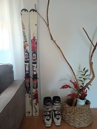 Esquís Rossignol como nuevos