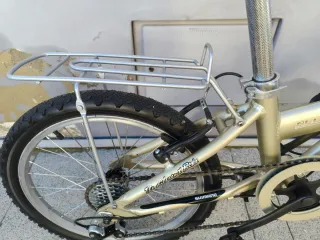 Bicicleta Plegable Aluminio