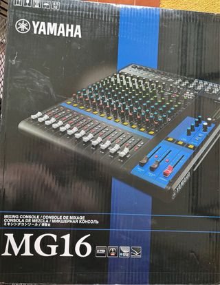 Consola Mezcladora Yamaha MG16