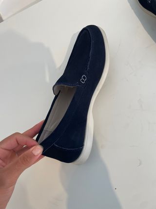 Zapatos náuticos azul marino talla 43