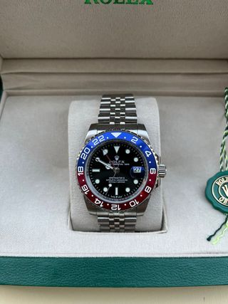 Rolex GMT Máster II Azul-Rojo