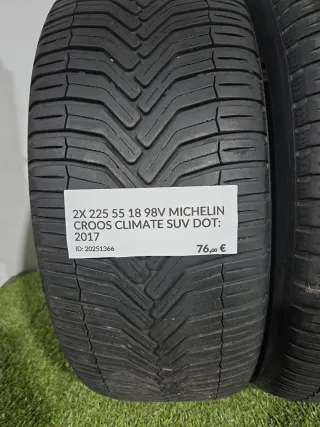 225 55 18 98V MICHELIN CROOS CLIMATE SUV