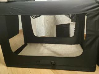 Caseta transportín plegable grande 100x70x67cm