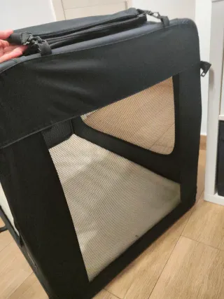 Caseta transportín plegable grande 100x70x67cm