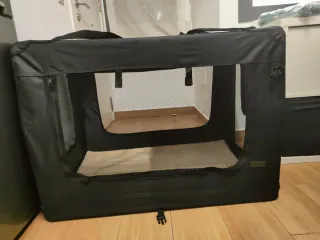 Caseta transportín plegable grande 100x70x67cm