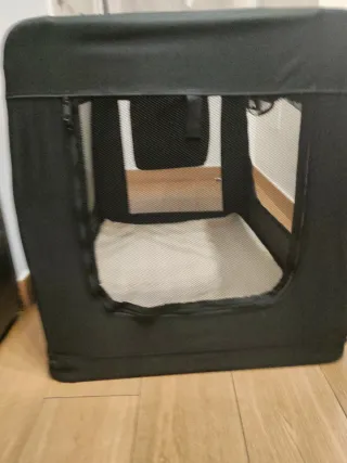 Caseta transportín plegable grande 100x70x67cm