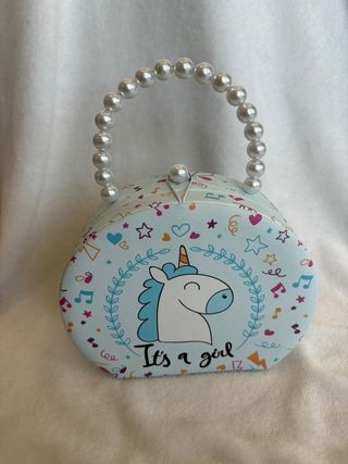 Cofanetto portagioie unicorno It's a girl