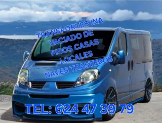 Transportes mudanzas vaciado de propiedades