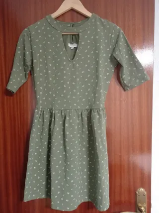 Vestido verde Green Coast Talla L