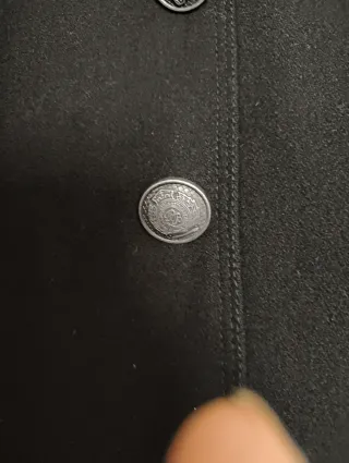 Giaccone uomo Pull&Bear nero taglia M