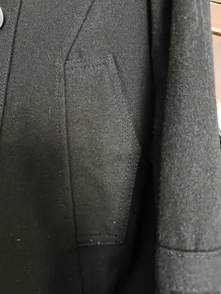 Giaccone uomo Pull&Bear nero taglia M