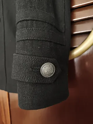 Giaccone uomo Pull&Bear nero taglia M