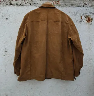 Chaqueta marron talla 60 talla xxl camel