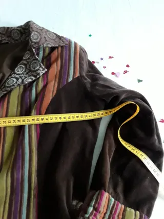 Americana Terciopelo Natura Talla XL