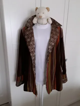 Americana Terciopelo Natura Talla XL