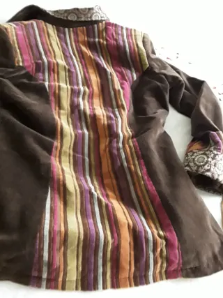 Americana Terciopelo Natura Talla XL