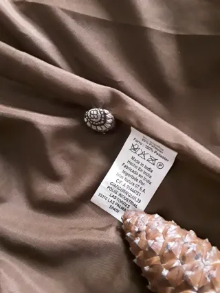 Americana Terciopelo Natura Talla XL